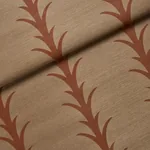 ACANTHUS STRIPE SISAL MOCHA Schumacher Wallpaper wallpaper - SKU 5017651