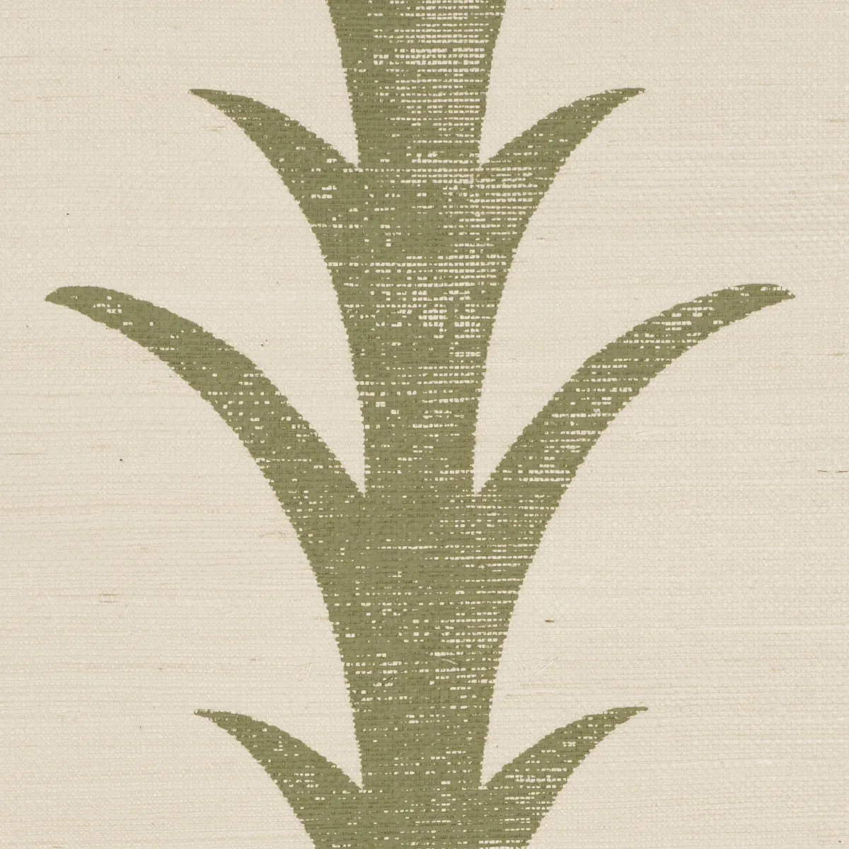 ACANTHUS STRIPE SISAL - OLIVE Schumacher Wallpaper | Wallpap ACANTHUS STRIPE SISAL OLIVE Schumacher Wallpaper wallpaper - SKU 5006058