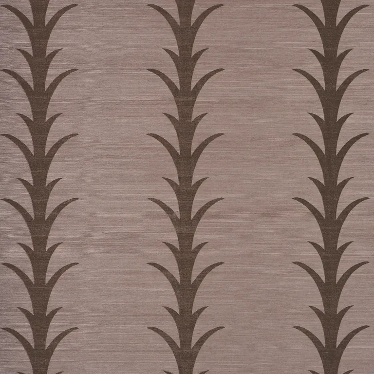 Schumacher ACANTHUS STRIPE SISAL wallpaper