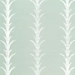 ACANTHUS STRIPE SISAL - SEAGLASS & CHALK Schumacher Wallpape ACANTHUS STRIPE SISAL SEAGLASS & CHALK Schumacher Wallpaper wallpaper - SKU 5006053