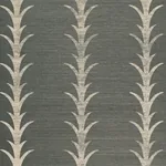 ACANTHUS STRIPE SISAL - SHADOW Schumacher Wallpaper | Wallpa ACANTHUS STRIPE SISAL SHADOW Schumacher Wallpaper wallpaper - SKU 5006050