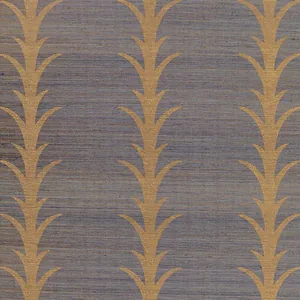Schumacher ACANTHUS STRIPE SISAL wallpaper