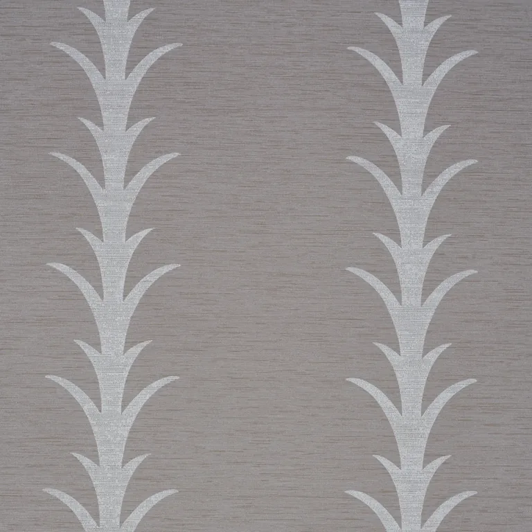 Schumacher ACANTHUS STRIPE VINYL wallpaper