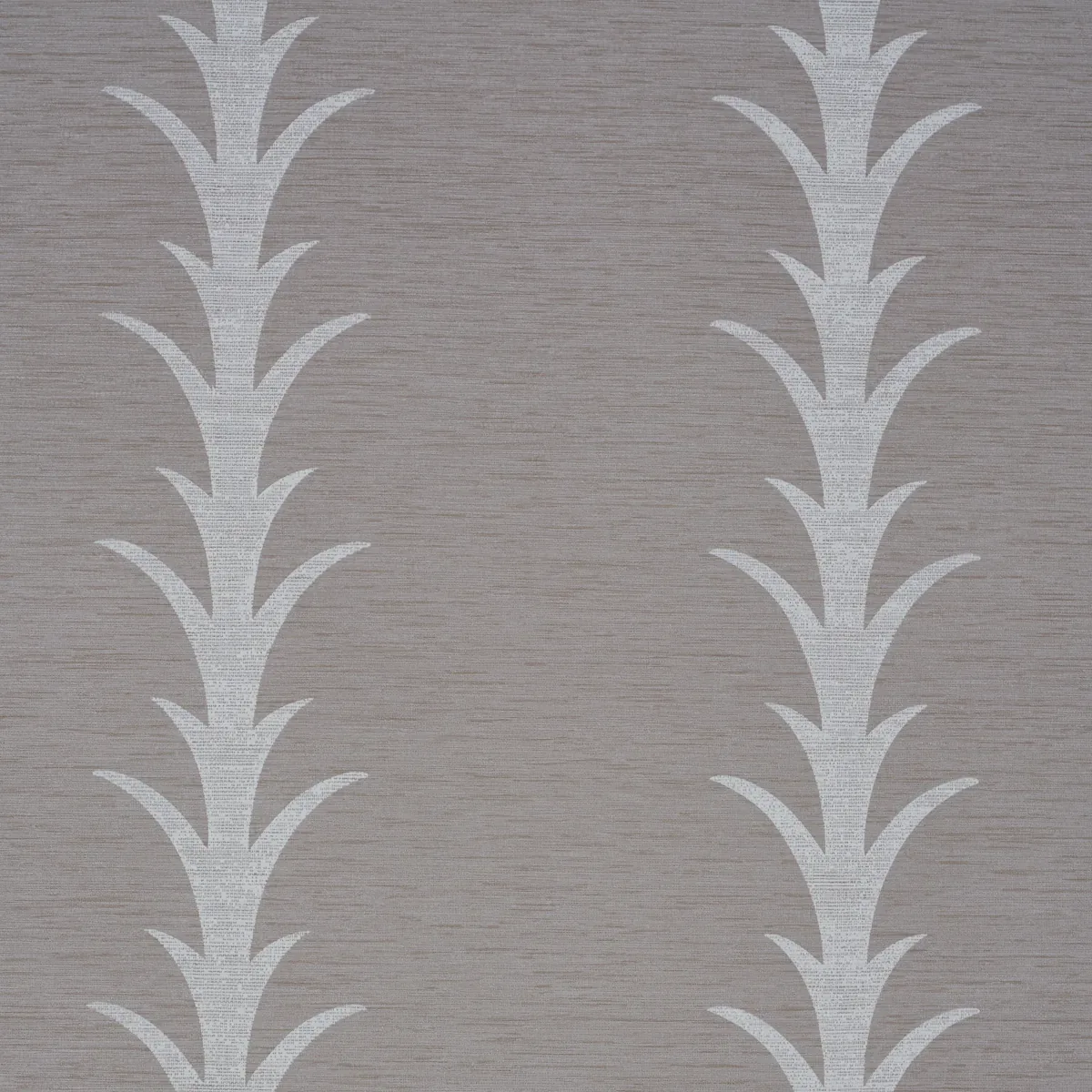 ACANTHUS STRIPE VINYL GREY Schumacher Wallpaper wallpaper - SKU 5008593