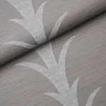 ACANTHUS STRIPE VINYL - GREY Schumacher Wallpaper | Wallpape ACANTHUS STRIPE VINYL GREY Schumacher Wallpaper wallpaper - SKU 5008593