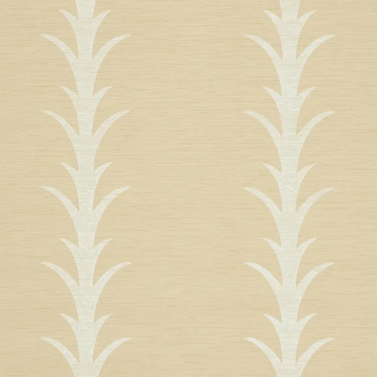 Schumacher ACANTHUS STRIPE VINYL wallpaper