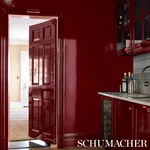 ACE FAUX LACQUER PERFORMANCE VINYL - MAROON Schumacher Wallp ACE FAUX LACQUER PERFORMANCE VINYL MAROON Schumacher Wallpaper wallpaper - SKU 5015940