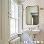 ADITI BLUSH Schumacher Wallpaper wallpaper - SKU 5011935