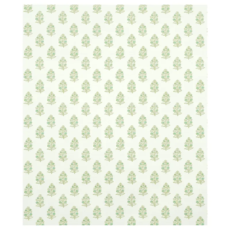 ADITI - GREEN Schumacher Wallpaper | Wallpaper Twins ADITI GREEN Schumacher Wallpaper wallpaper - SKU 5011931