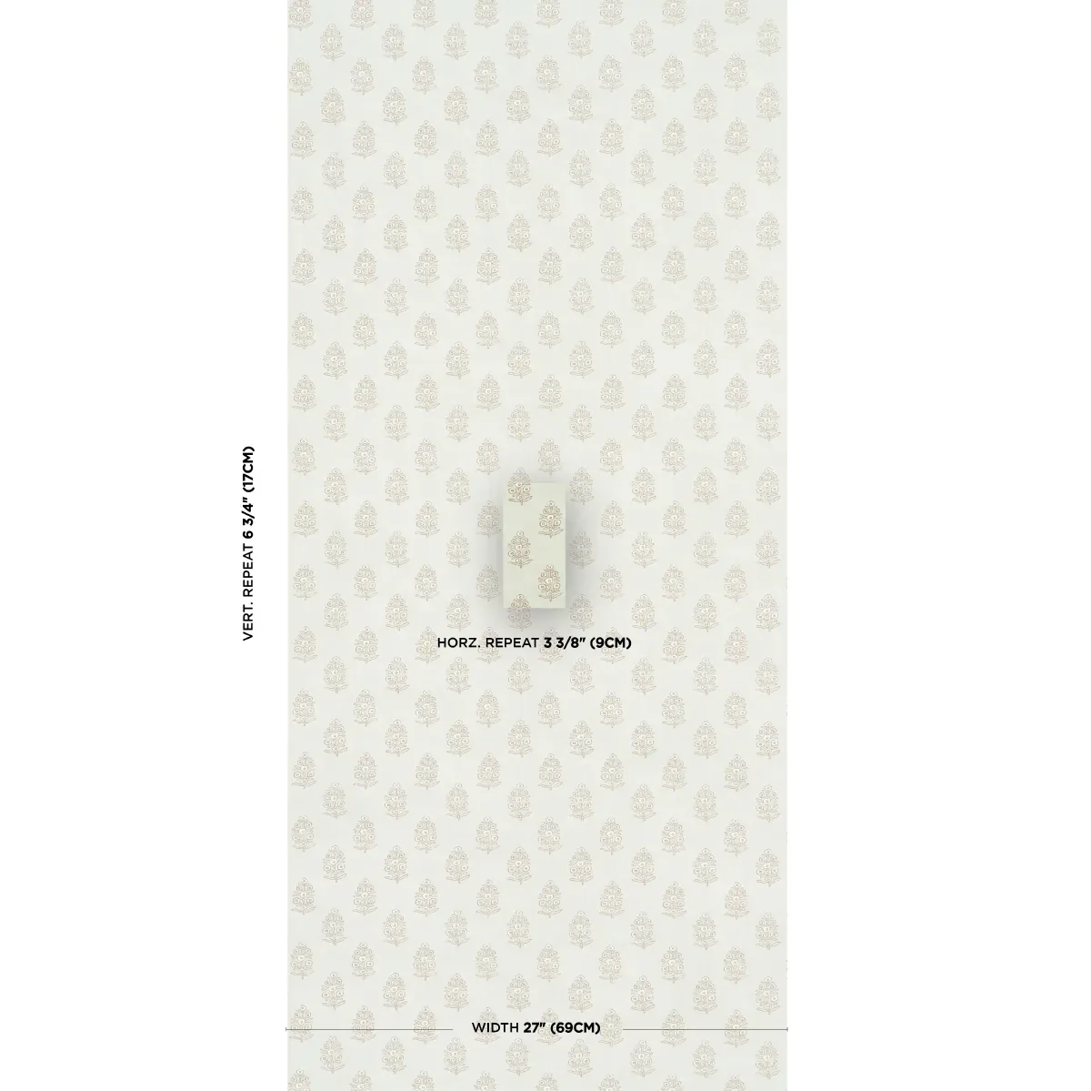 ADITI SAGE Schumacher Wallpaper wallpaper - SKU 5011934