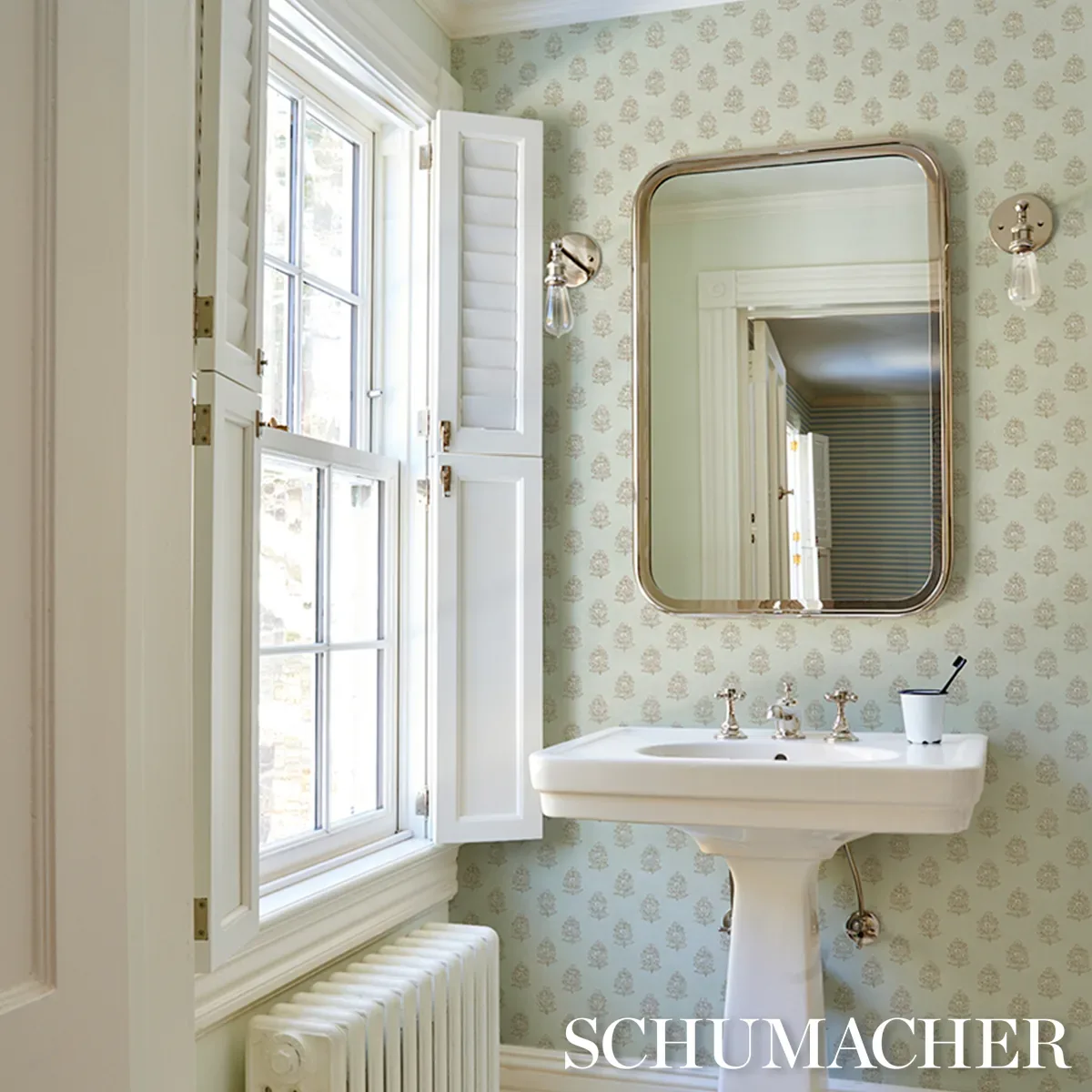 ADITI SAGE Schumacher Wallpaper wallpaper - SKU 5011934