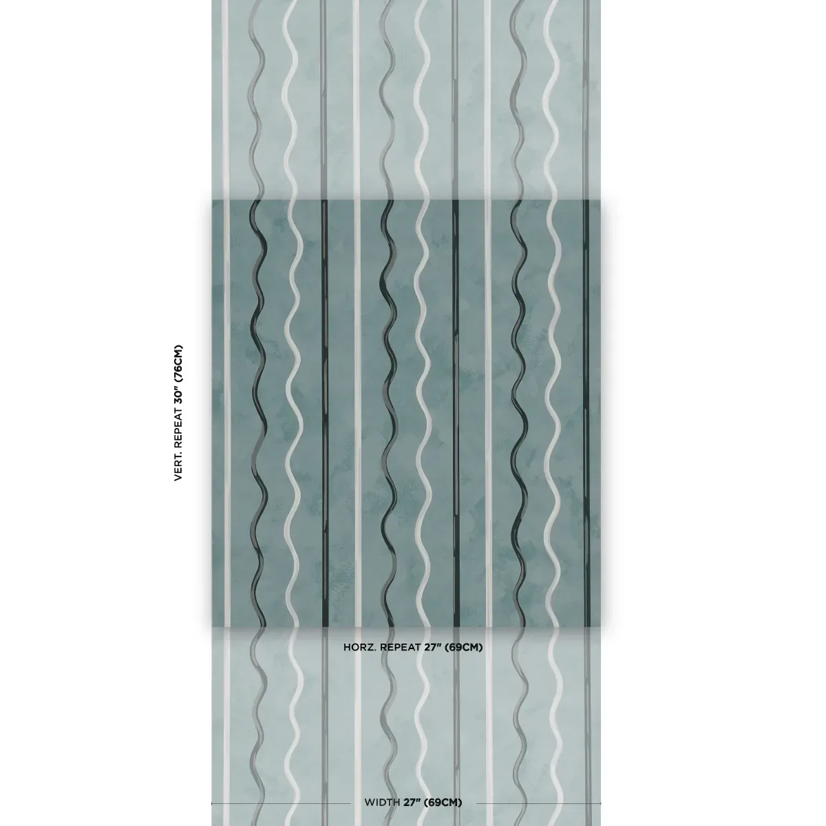 AFFOGATO BLUE GRAY Schumacher Wallpaper wallpaper - SKU 5015570