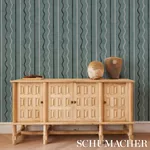 AFFOGATO - BLUE GRAY Schumacher Wallpaper | Wallpaper Twins AFFOGATO BLUE GRAY Schumacher Wallpaper wallpaper - SKU 5015570