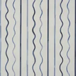 AFFOGATO CORNFLOWER & DEEP NAVY Schumacher Wallpaper wallpaper - SKU 5015572