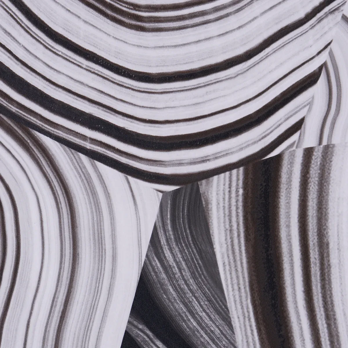 Schumacher AGATE SLICE - BLACK AND WHITE Wallpaper | Buy Online Schumacher AGATE SLICE wallpaper, color BLACK AND WHITE, SKU 5013890