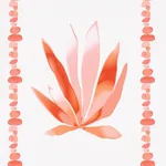 AGAVE STRIPE - GRAPEFRUIT Schumacher Wallpaper | Wallpaper T AGAVE STRIPE GRAPEFRUIT Schumacher Wallpaper wallpaper - SKU 5012682