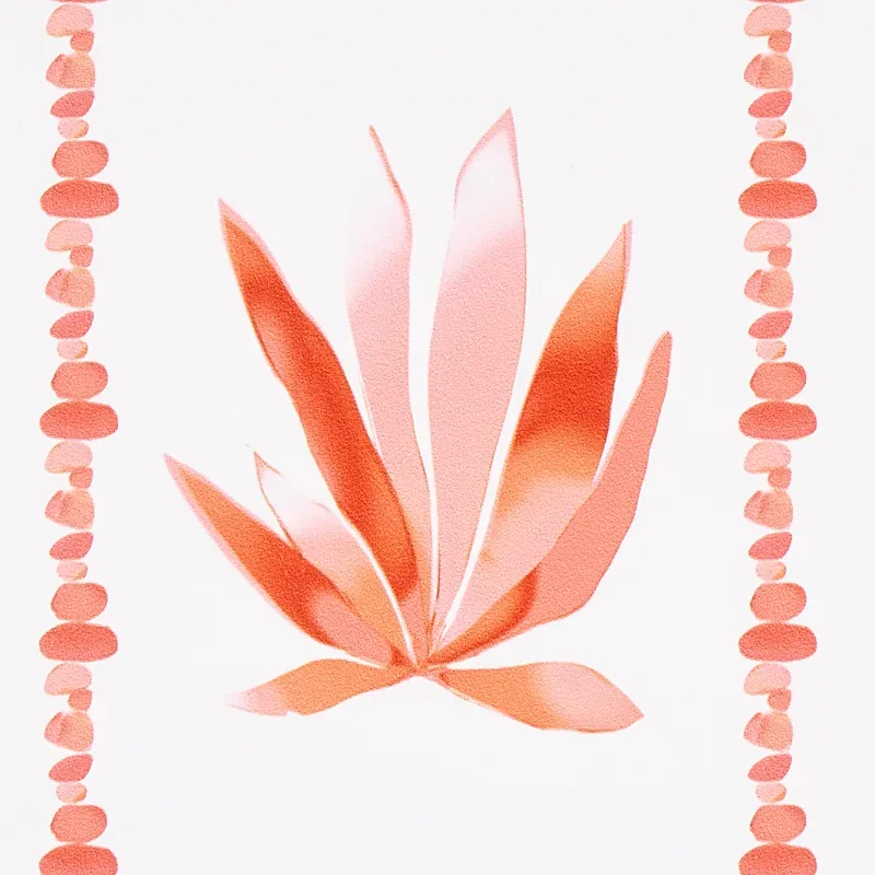AGAVE STRIPE - GRAPEFRUIT Schumacher Wallpaper | Wallpaper T AGAVE STRIPE GRAPEFRUIT Schumacher Wallpaper wallpaper - SKU 5012682