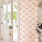 AGAVE STRIPE - GRAPEFRUIT Schumacher Wallpaper | Wallpaper T AGAVE STRIPE GRAPEFRUIT Schumacher Wallpaper wallpaper - SKU 5012682