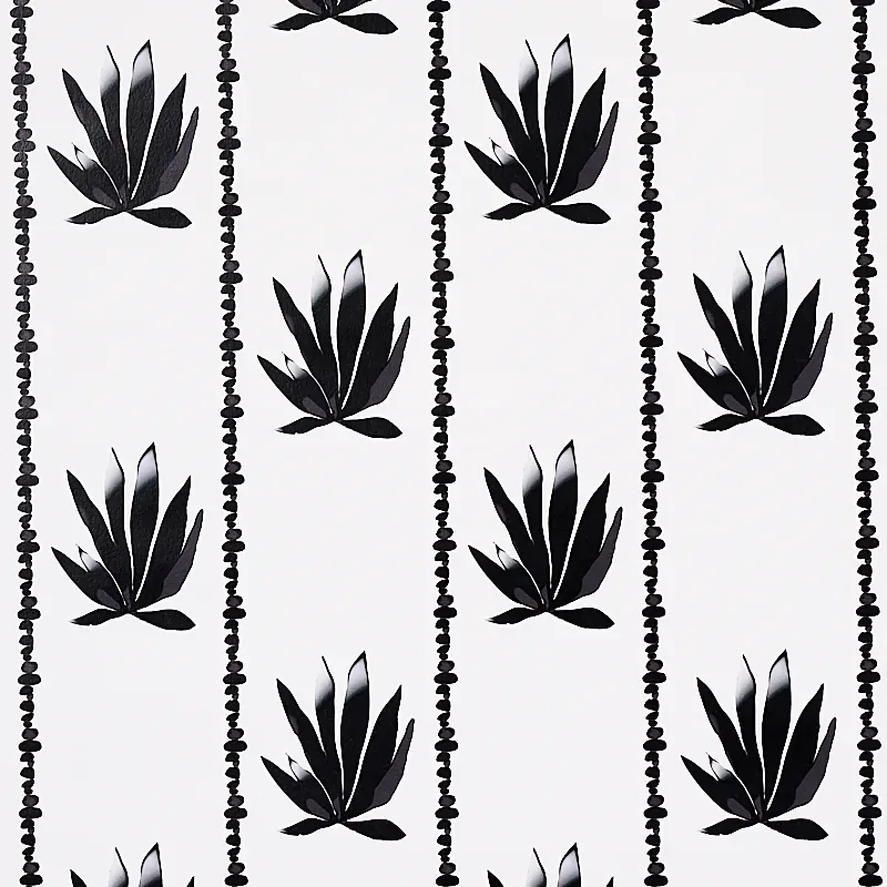 AGAVE STRIPE PARCHMENT Schumacher Wallpaper wallpaper - SKU 5012681