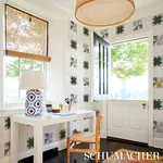 ALEXANDER - DUTCH GREEN & SLATE Schumacher Wallpaper | Wallp ALEXANDER DUTCH GREEN & SLATE Schumacher Wallpaper wallpaper - SKU 5014552