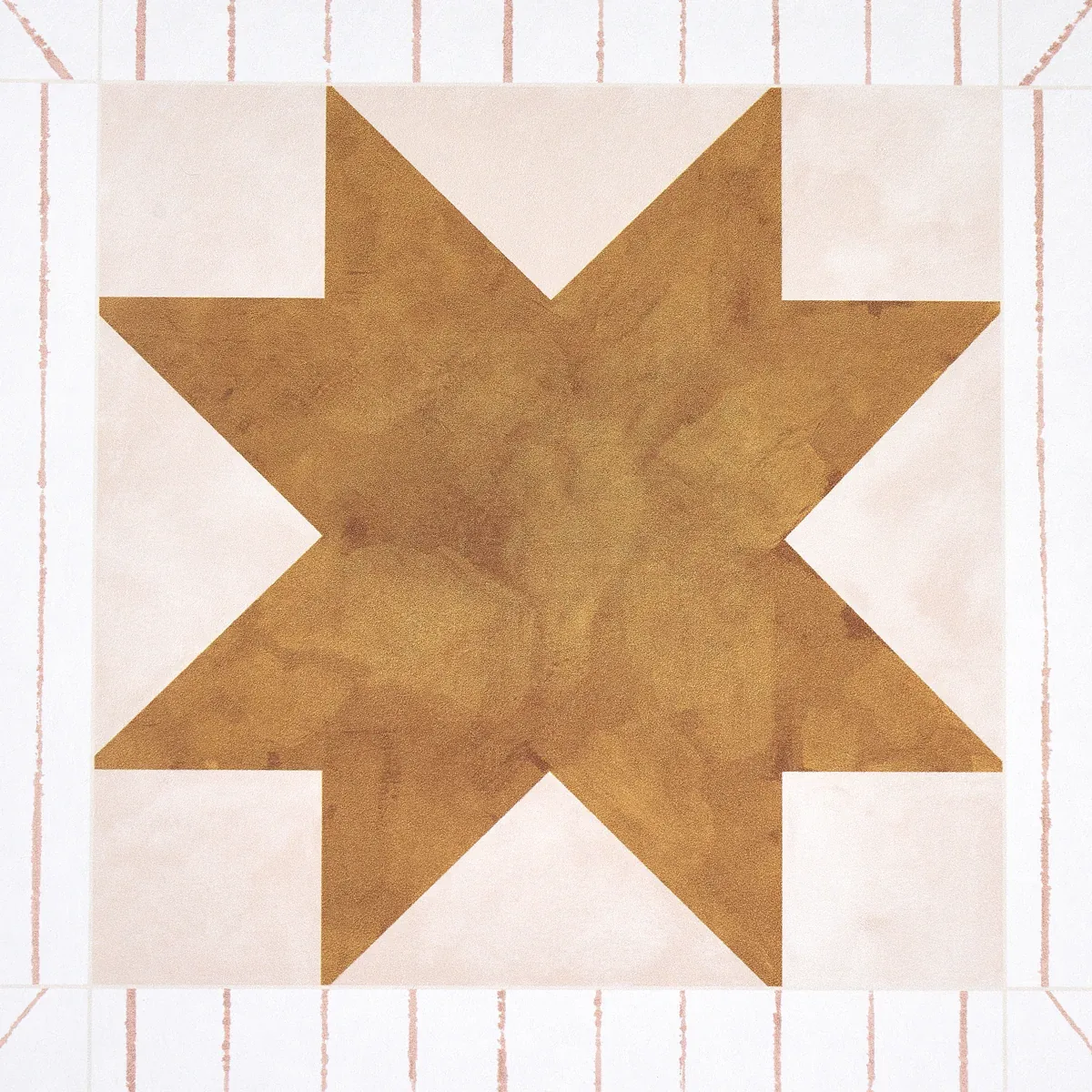 ALEXANDER TERRACOTTA & WARM PEACH Schumacher Wallpaper wallpaper - SKU 5014551