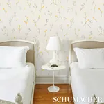 ALEX'S FLORAL - DAFFODIL Schumacher Wallpaper | Wallpaper Tw ALEX'S FLORAL DAFFODIL Schumacher Wallpaper wallpaper - SKU 5016400