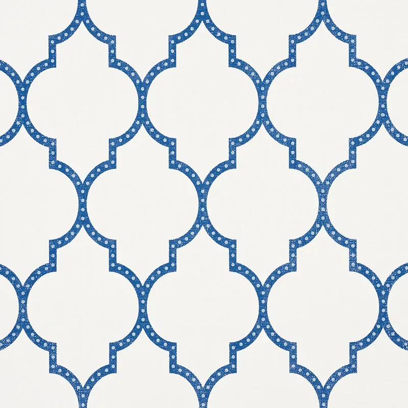 ALGIERS PAPERWEAVE BLUE Schumacher Wallpaper wallpaper - SKU 5009011