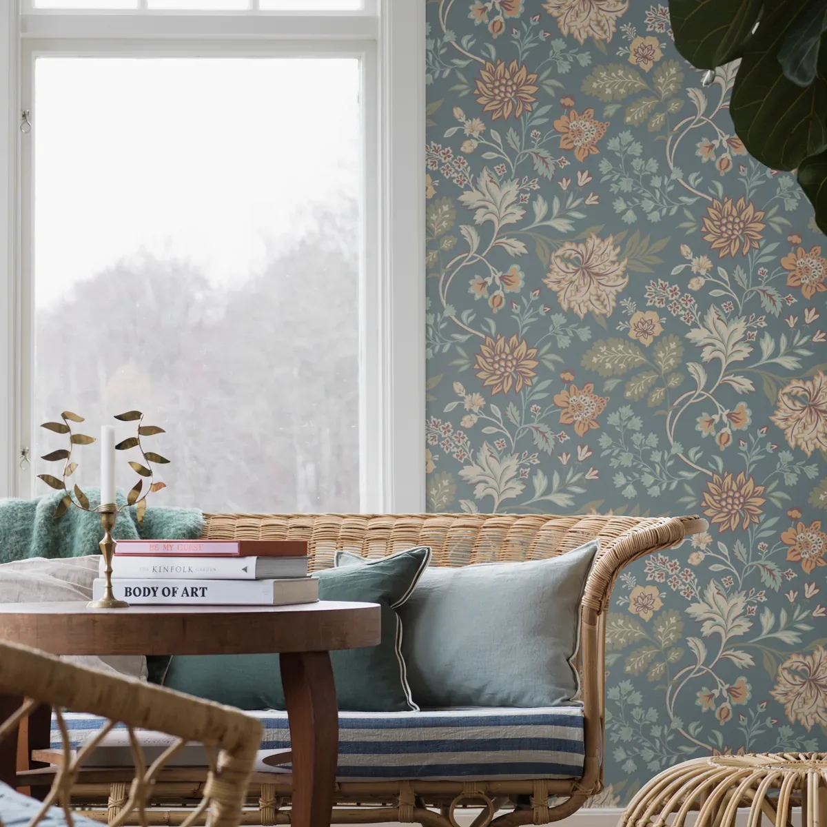 ALICIA SLATE Schumacher Wallpaper wallpaper - SKU 2005