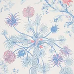 AMALTAS PANEL SET BLUE & RED Schumacher Wallpaper wallpaper - SKU 5012330