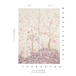 AMALTAS PANEL SET DOCUMENT Schumacher Wallpaper wallpaper - SKU 5012331