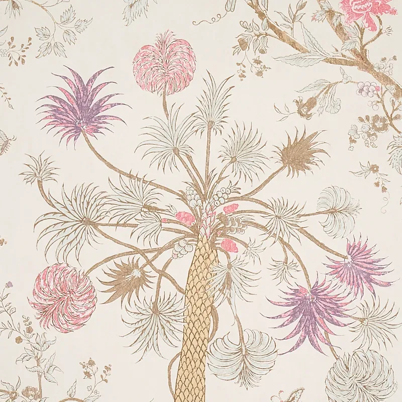 AMALTAS PANEL SET DOCUMENT Schumacher Wallpaper wallpaper - SKU 5012331