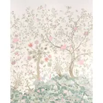 AMALTAS PANEL SET GREEN & PINK Schumacher Wallpaper wallpaper - SKU 5012333