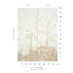 AMALTAS PANEL SET - GREEN & YELLOW Schumacher Wallpaper | Wa AMALTAS PANEL SET GREEN & YELLOW Schumacher Wallpaper wallpaper - SKU 5012332