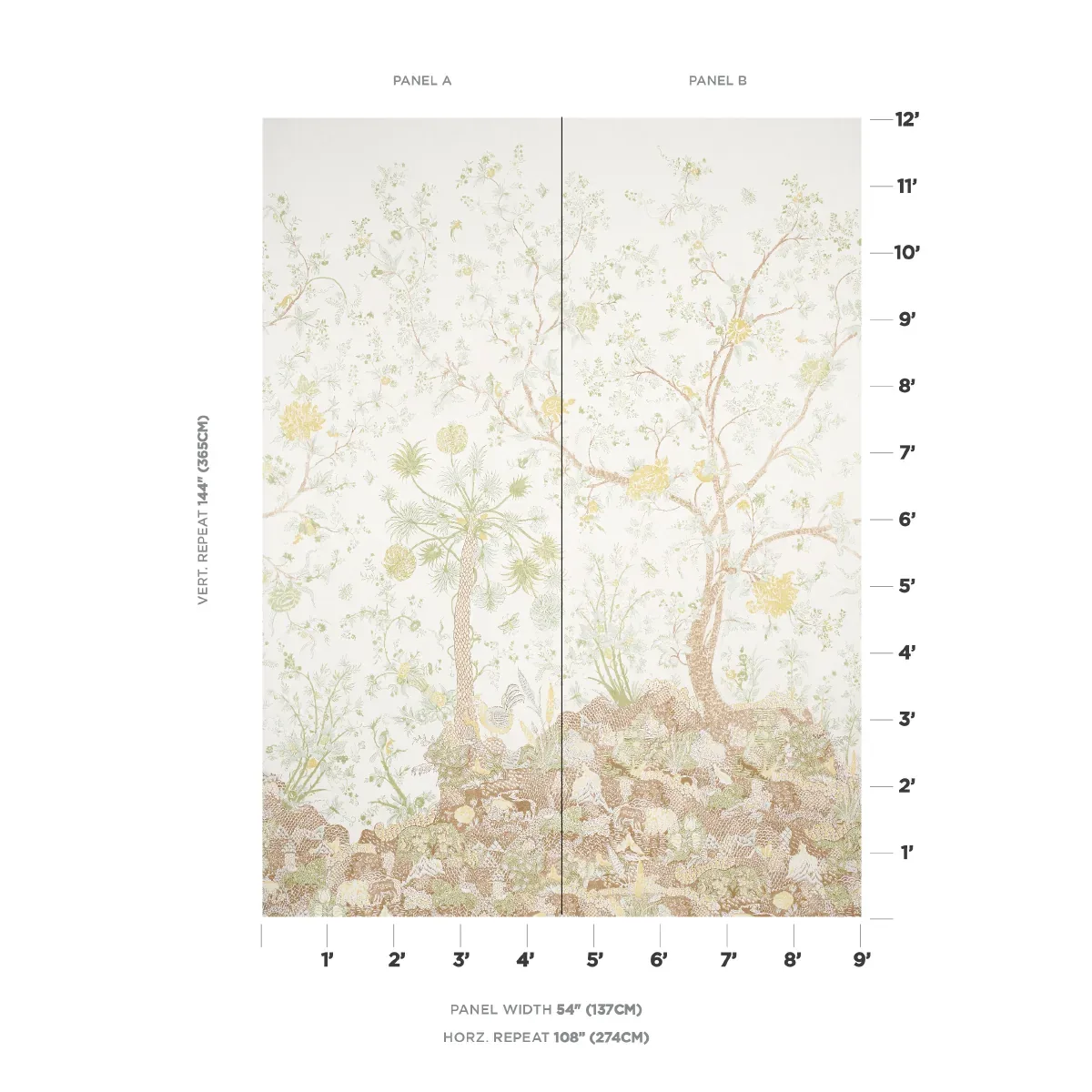 AMALTAS PANEL SET room view