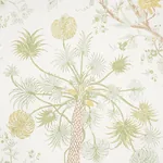 AMALTAS PANEL SET - GREEN & YELLOW Schumacher Wallpaper | Wa AMALTAS PANEL SET GREEN & YELLOW Schumacher Wallpaper wallpaper - SKU 5012332