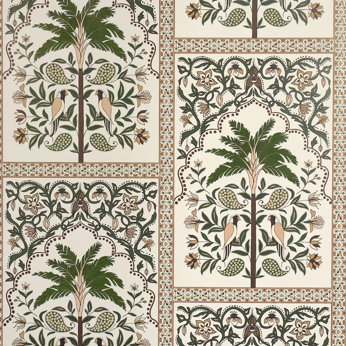 AMAZONAS MYSTIQUE ECHOES OF THE RAINFOREST Schumacher Wallpaper wallpaper - SKU 5016940
