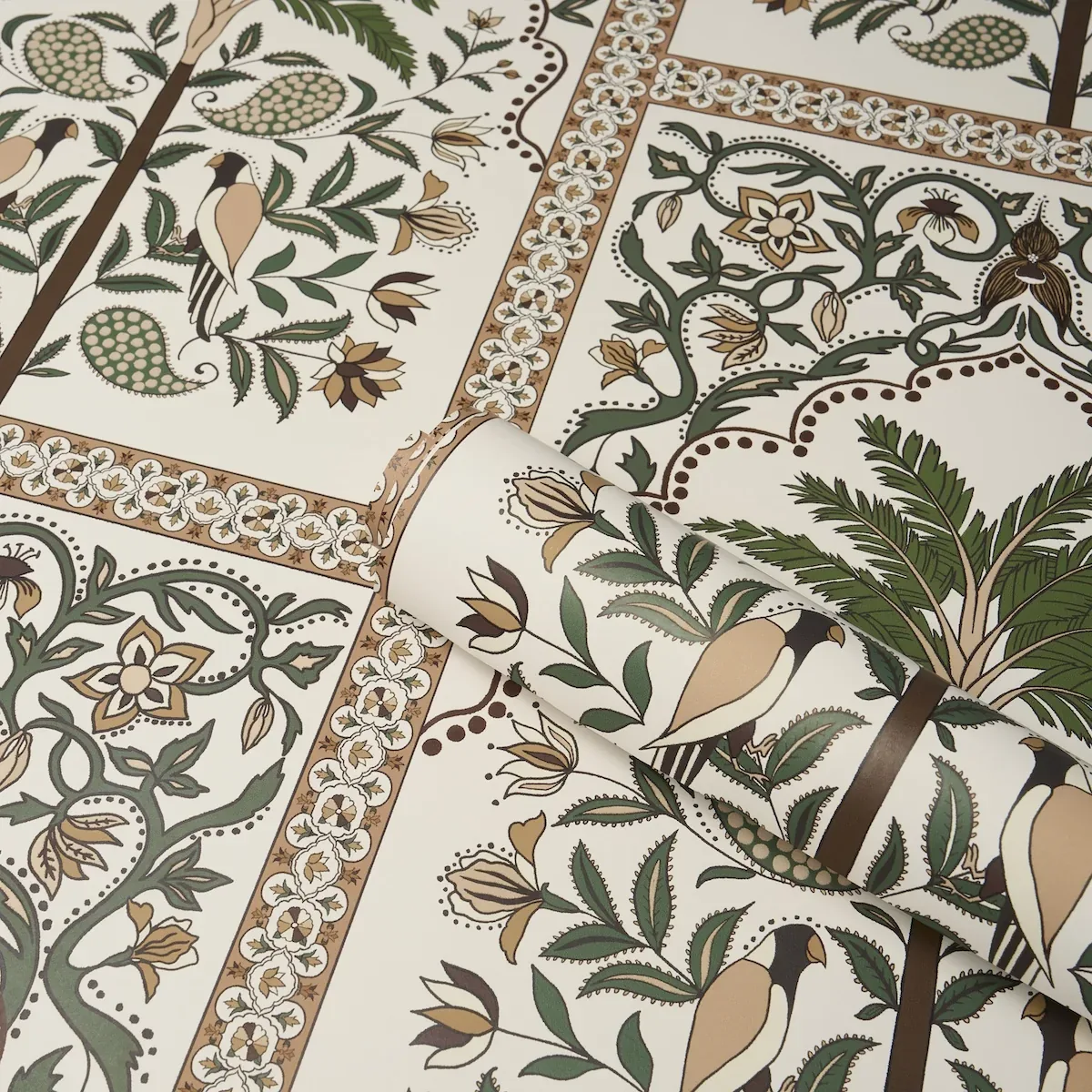 AMAZONAS MYSTIQUE ECHOES OF THE RAINFOREST Schumacher Wallpaper wallpaper - SKU 5016940