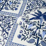 AMAZONAS MYSTIQUE TROPICAL SHADES OF BLUE Schumacher Wallpaper wallpaper - SKU 5016941