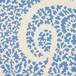 AMBALA PAISLEY SISAL BRIGHT BLUE Schumacher Wallpaper wallpaper - SKU 5013030