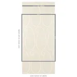 AMBALA PAISLEY SISAL SLATE Schumacher Wallpaper wallpaper - SKU 5013031