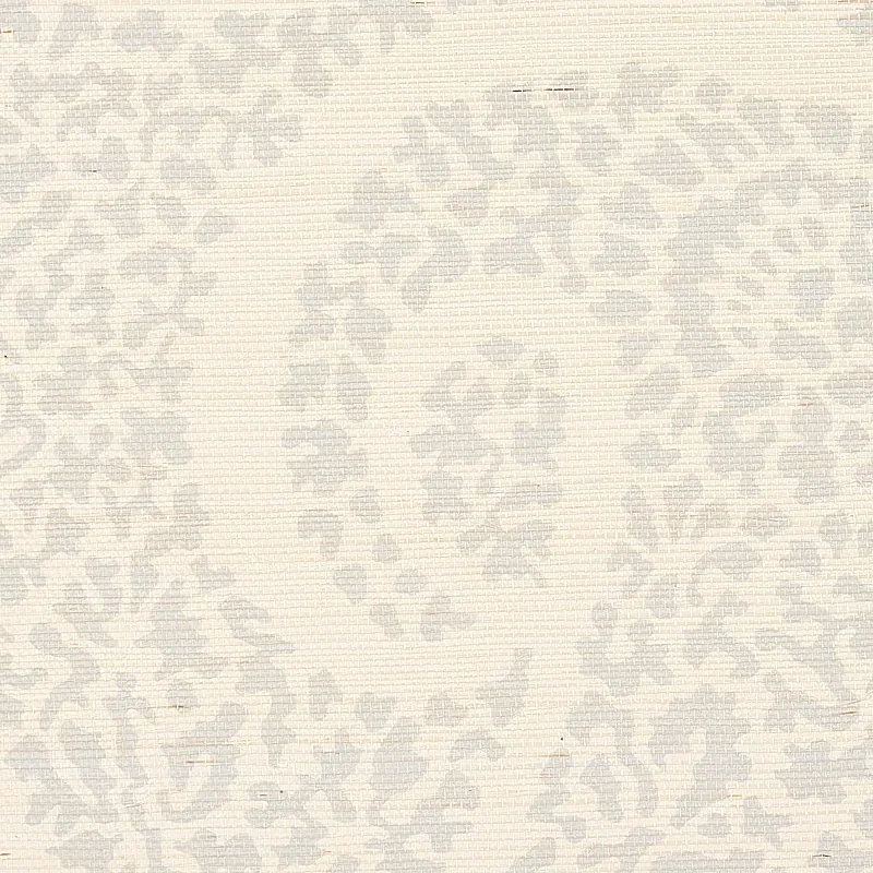 AMBALA PAISLEY SISAL SLATE Schumacher Wallpaper wallpaper - SKU 5013031
