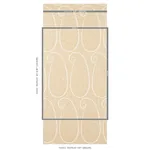 AMBALA PAISLEY SISAL STRAW Schumacher Wallpaper wallpaper - SKU 5013033