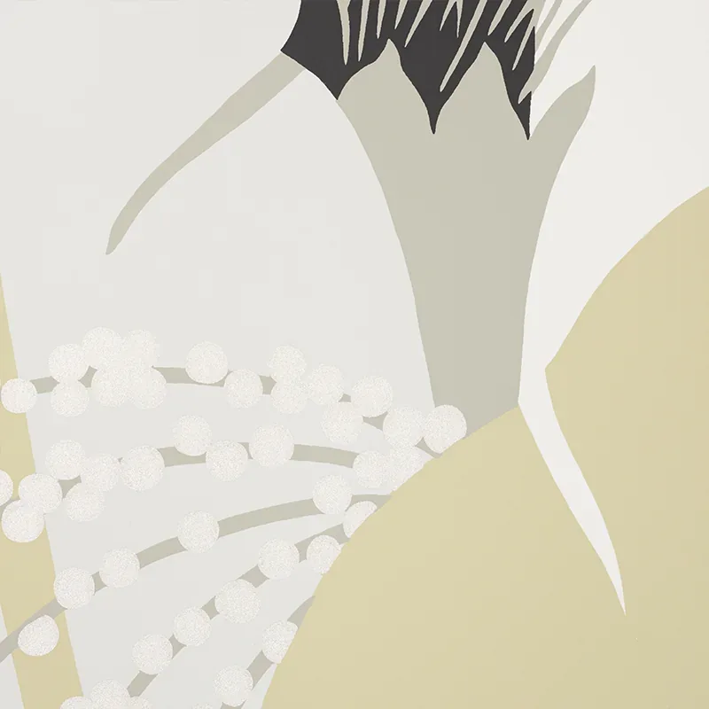 ANANAS NEUTRAL Schumacher Wallpaper wallpaper - SKU 5009171