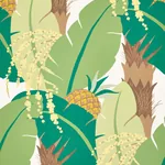 ANANAS - PALM Schumacher Wallpaper | Wallpaper Twins ANANAS PALM Schumacher Wallpaper wallpaper - SKU 5009173