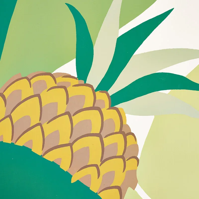 ANANAS - PALM Schumacher Wallpaper | Wallpaper Twins ANANAS PALM Schumacher Wallpaper wallpaper - SKU 5009173