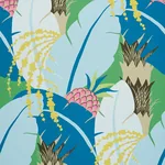 ANANAS - PEACOCK Schumacher Wallpaper | Wallpaper Twins ANANAS PEACOCK Schumacher Wallpaper wallpaper - SKU 5009170