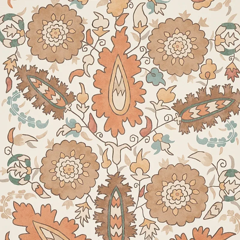 ANATOLIA - AUTUMN Schumacher Wallpaper | Wallpaper Twins ANATOLIA AUTUMN Schumacher Wallpaper wallpaper - SKU 5012872