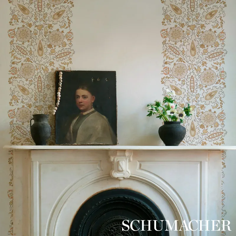 ANATOLIA NATURAL Schumacher Wallpaper wallpaper - SKU 5012871