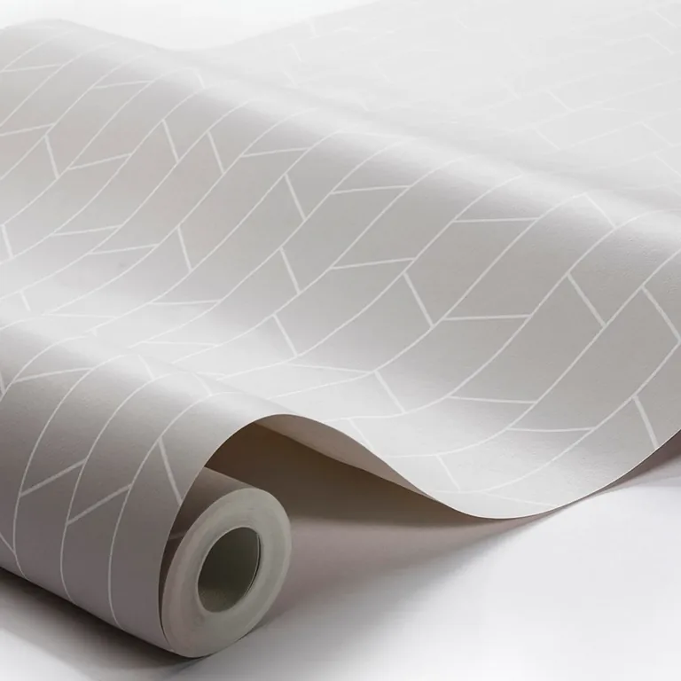 Schumacher ANGLE wallpaper, color GREY, SKU 8820