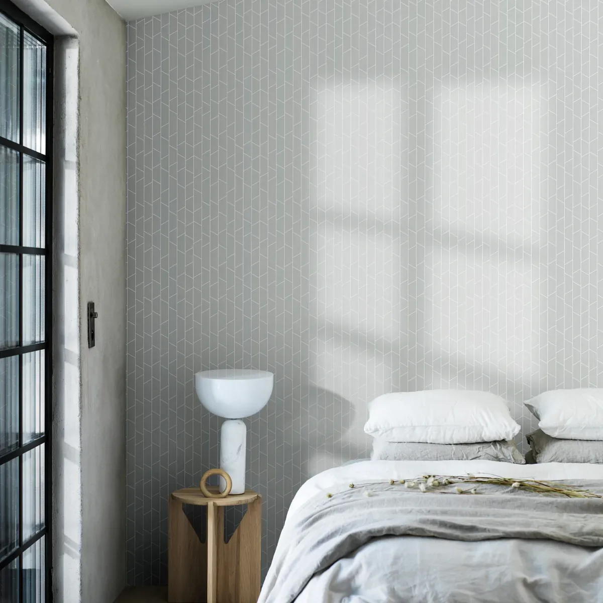 ANGLE - GREY Schumacher Wallpaper | Wallpaper Twins ANGLE GREY Schumacher Wallpaper wallpaper - SKU 8820